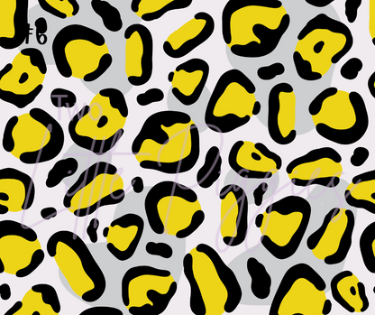 Printed Vinyl - Leopard Rainbow