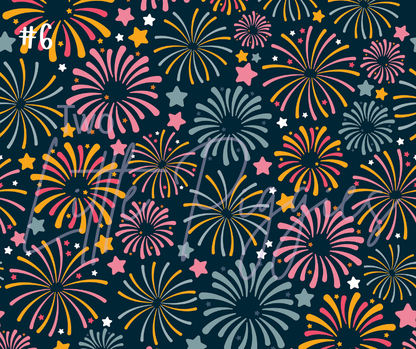 Printed Vinyl - New Year's Celebration