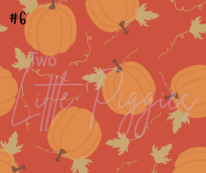 Printed Vinyl - Fall Festival
