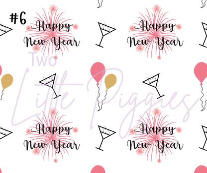 Printed Vinyl - New Year's Party