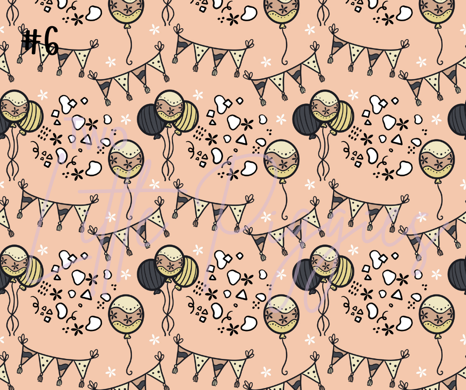 Printed Vinyl - Boho New Year