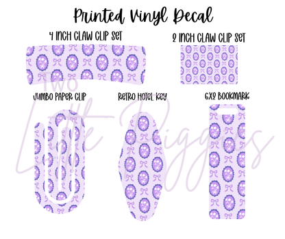 Printed Vinyl - Coquette Flowers