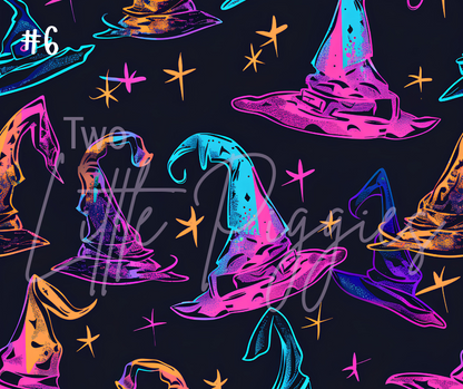 Printed Vinyl - Halloween Neon Collection