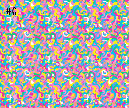 Printed Vinyl - Candy Camo
