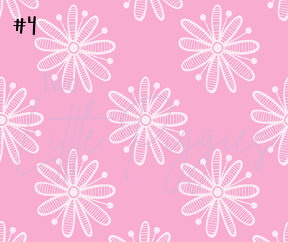 Printed Vinyl - Springtime Flowers
