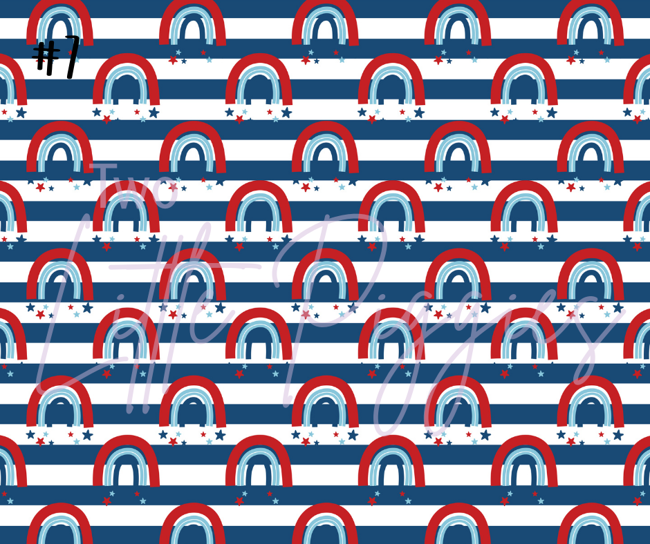 Printed Vinyl - 4th of July - Boom, Sparkle, Pop