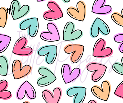 Printed Vinyl - Bright Valentine