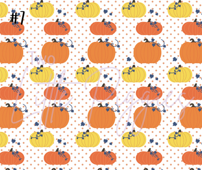 Printed Vinyl - Hello Fall