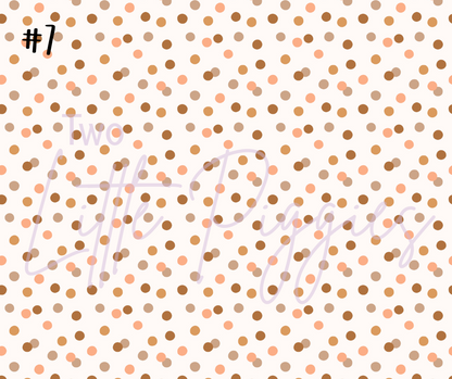 Printed Vinyl - Pumpkin Spice