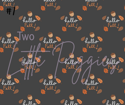 Printed Vinyl - Autumn Days