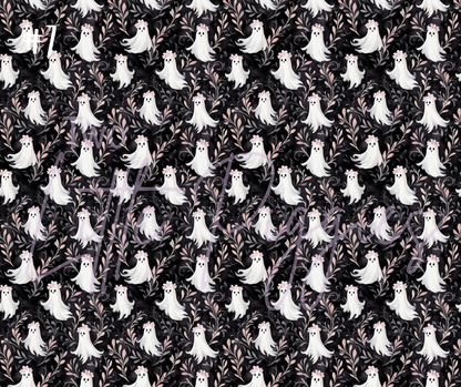Printed Vinyl - Halloween - Pink Paranormal