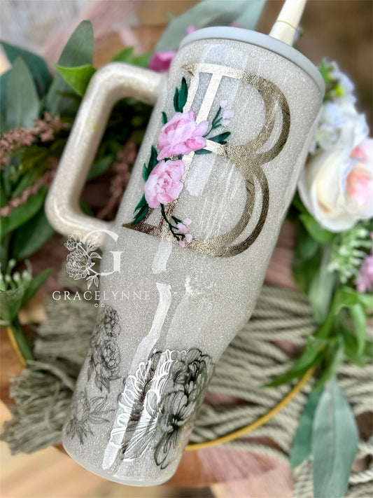 Custom Hand-Painted Monogram