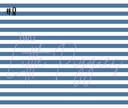 Printed Vinyl - Football and Bows