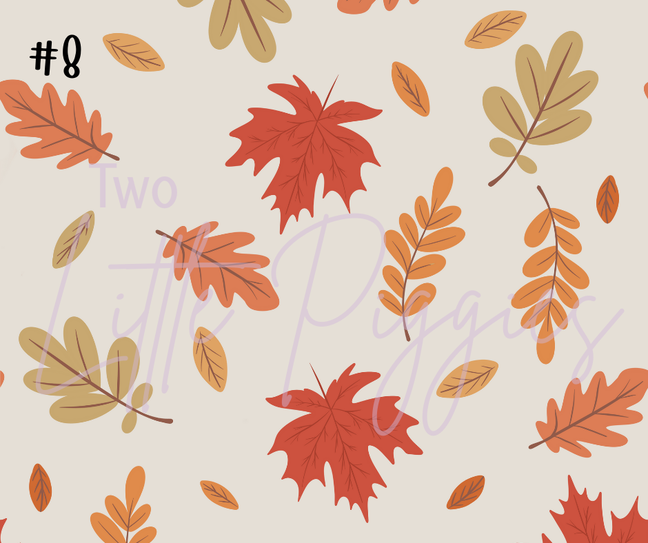 Printed Vinyl - Fall Festival