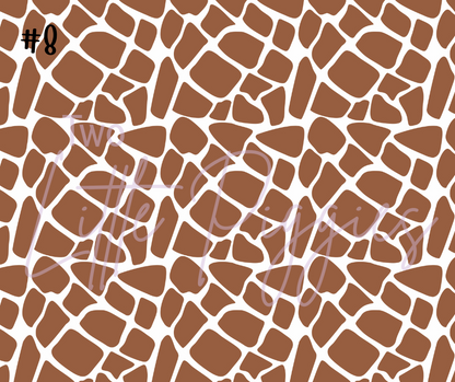 Printed Vinyl - Animal Safari