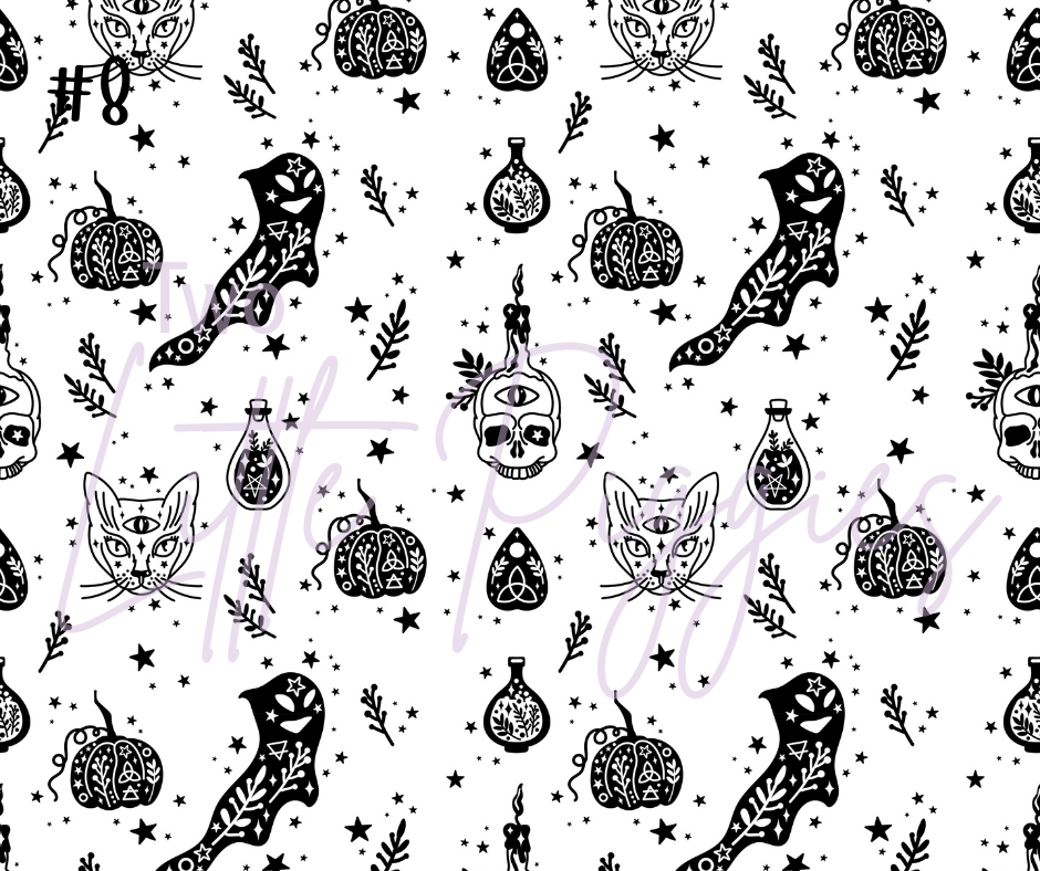 Printed Vinyl - Halloween - Potions