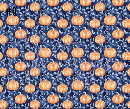 Printed Vinyl - Halloween - Preppy Halloween