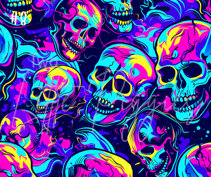 Printed Vinyl - Halloween Neon Collection