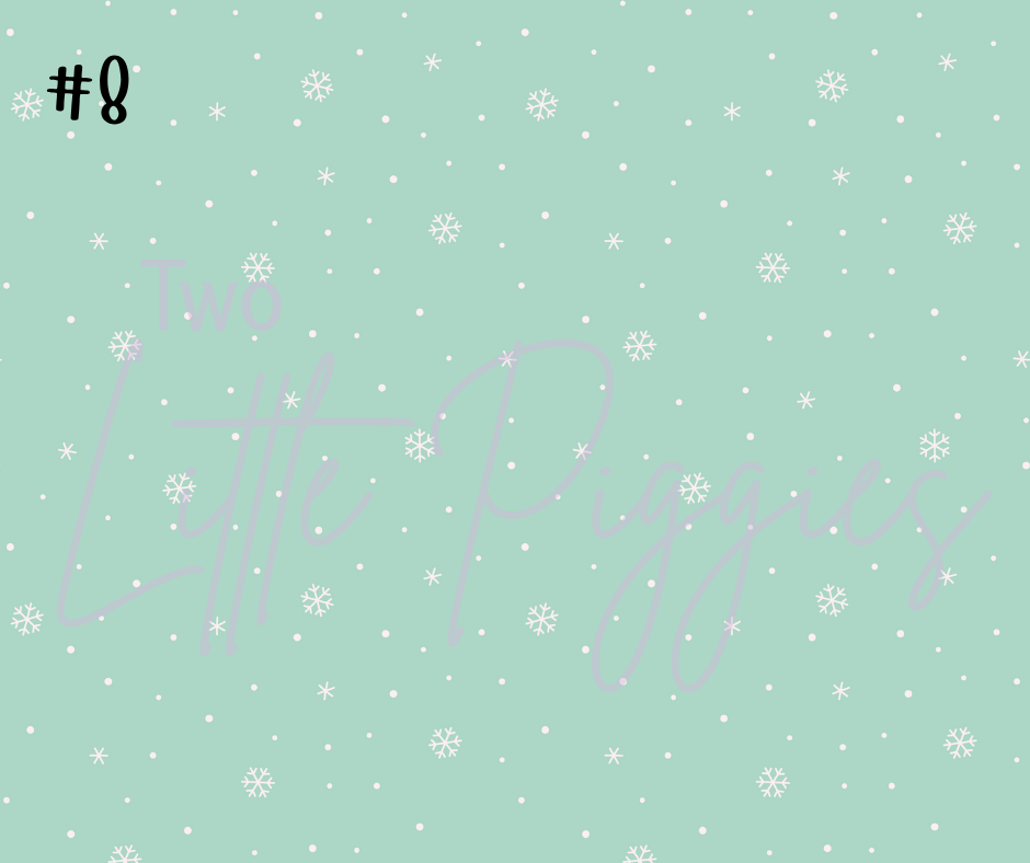 Printed Vinyl - Gingerbread Christmas