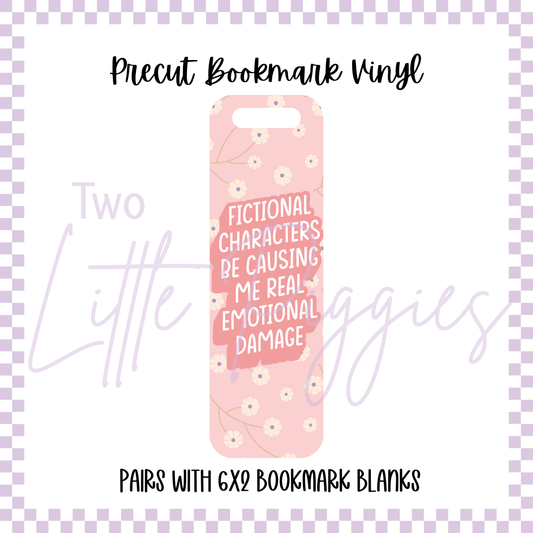 Printed Vinyl - Bookmark - Emotional Damage