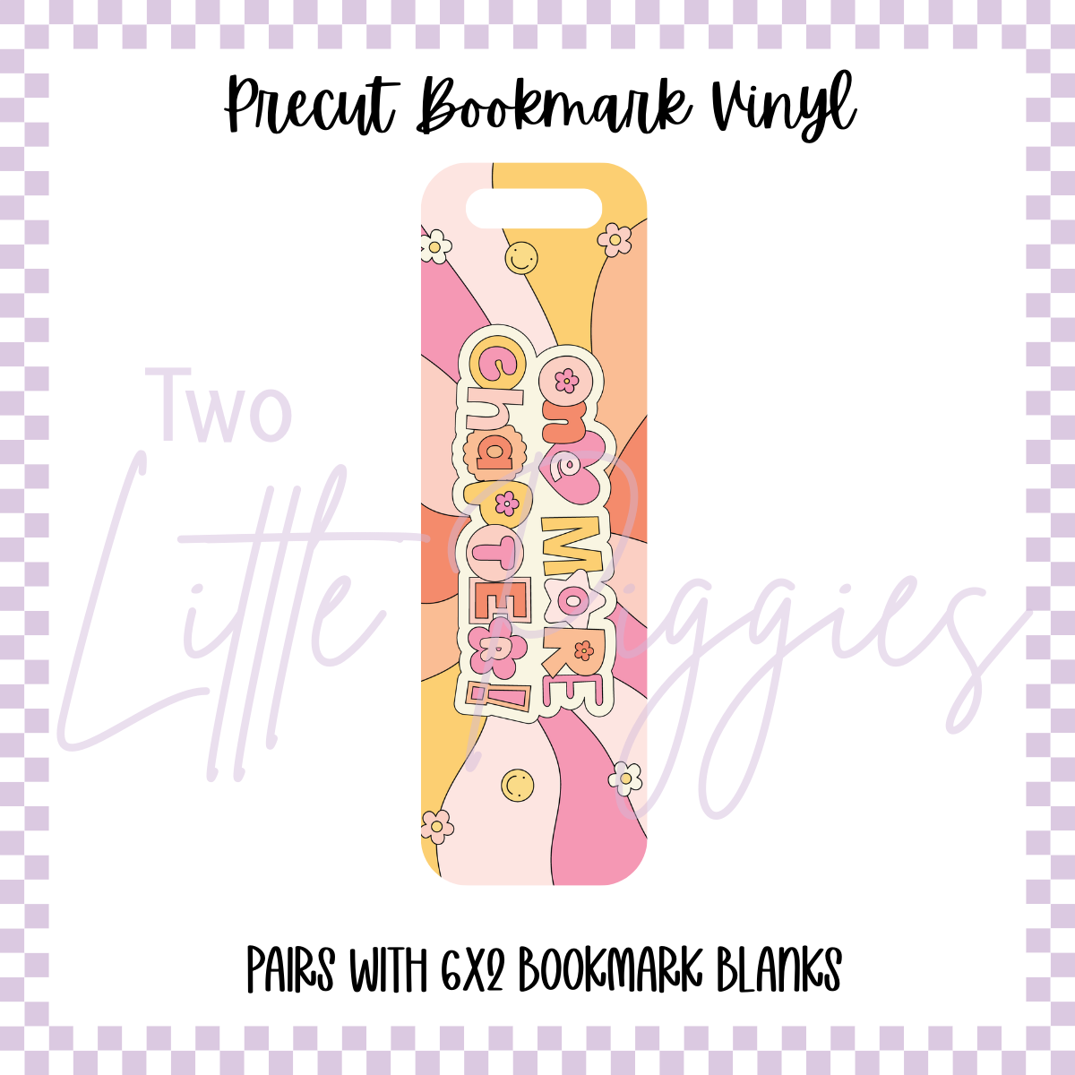 Printed Vinyl - Bookmark - One More Chapter
