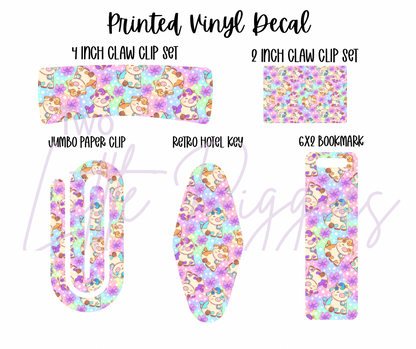 Printed Vinyl - Springtime Cows