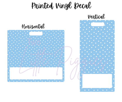 Printed Vinyl - Checkers and Flowers