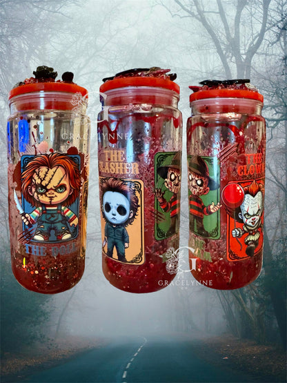 Horror Fest- 16 oz Plastic Snowglobe
