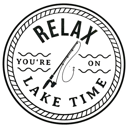 Lake Time_Black Ink