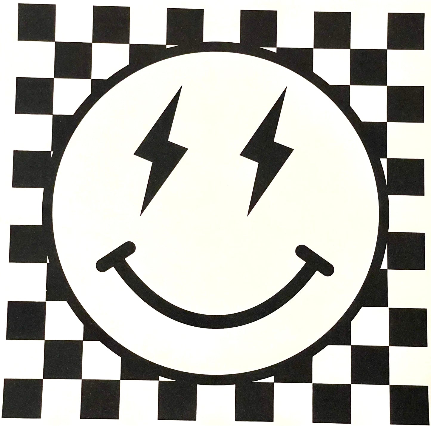 Lightening Smile_Black Ink