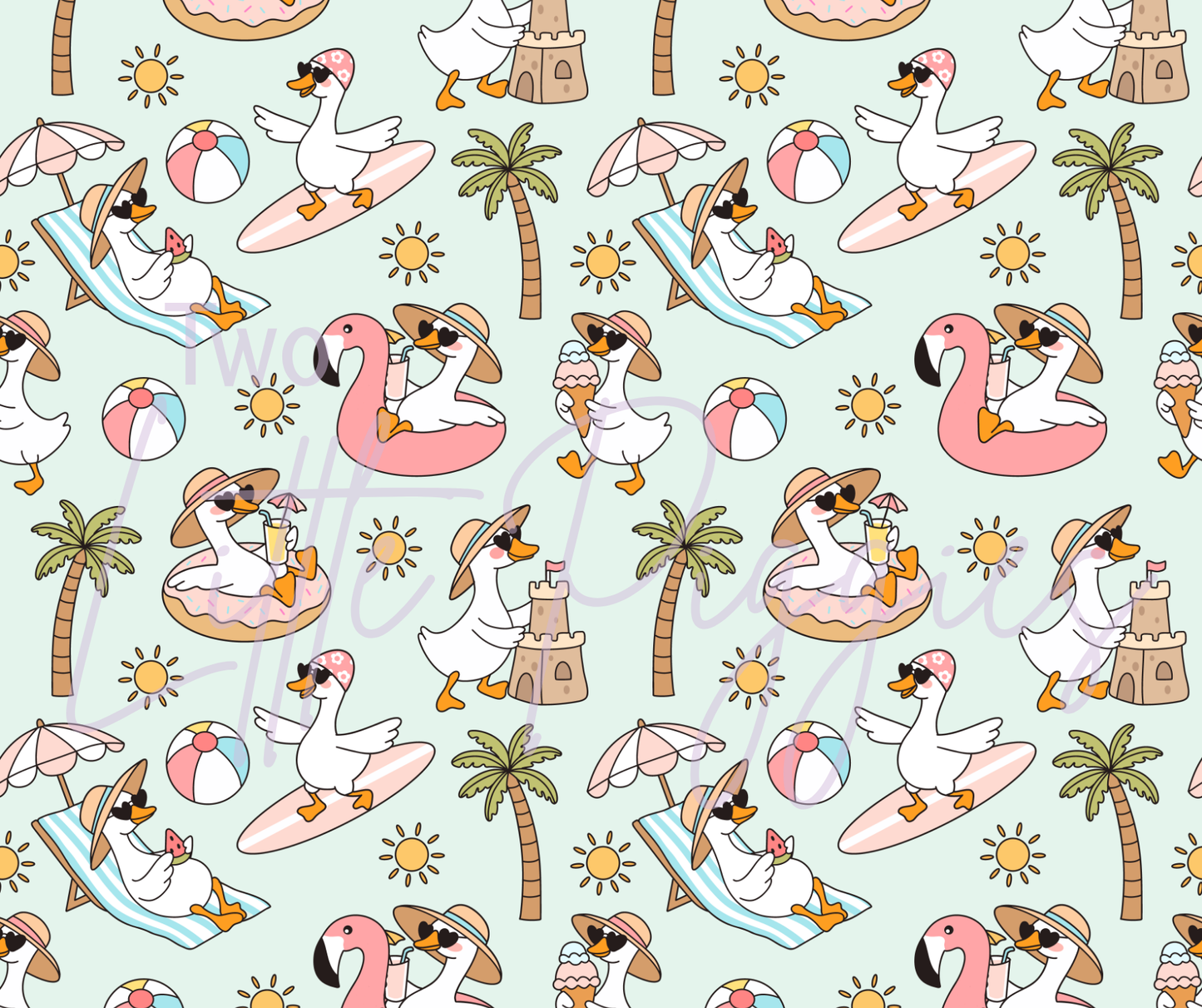 Printed Vinyl - Silly Goose Summer