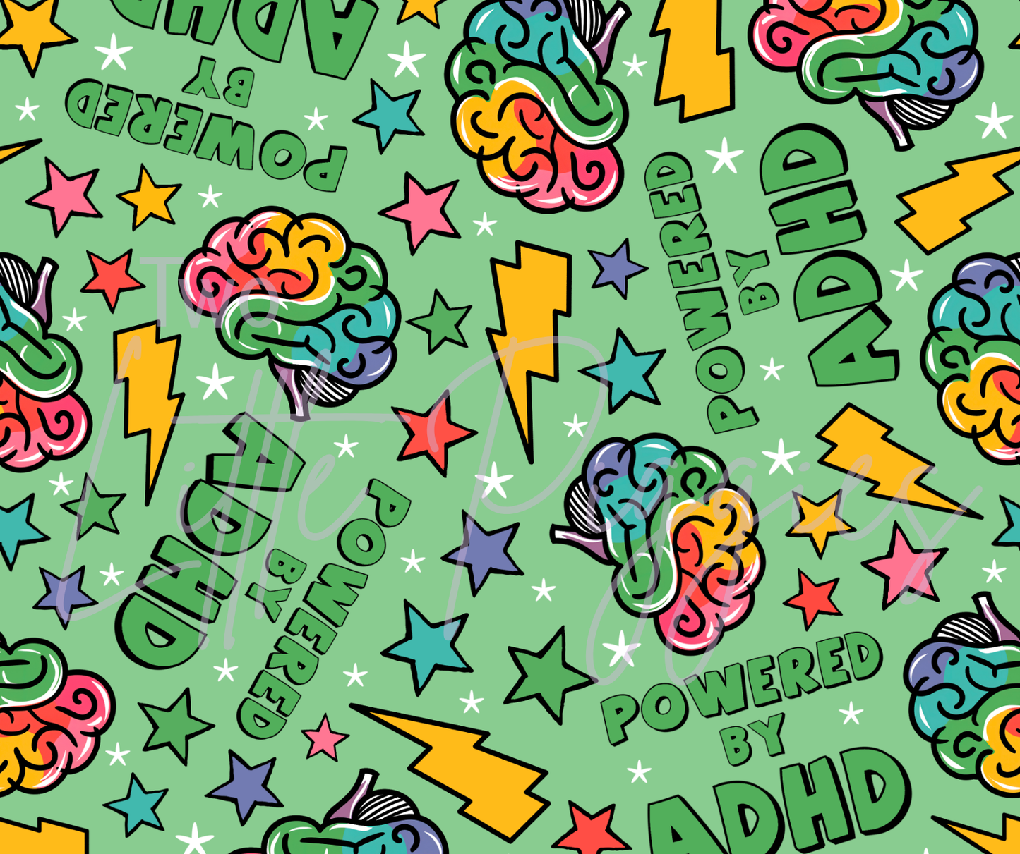 Printed Vinyl - Powered by ADHD
