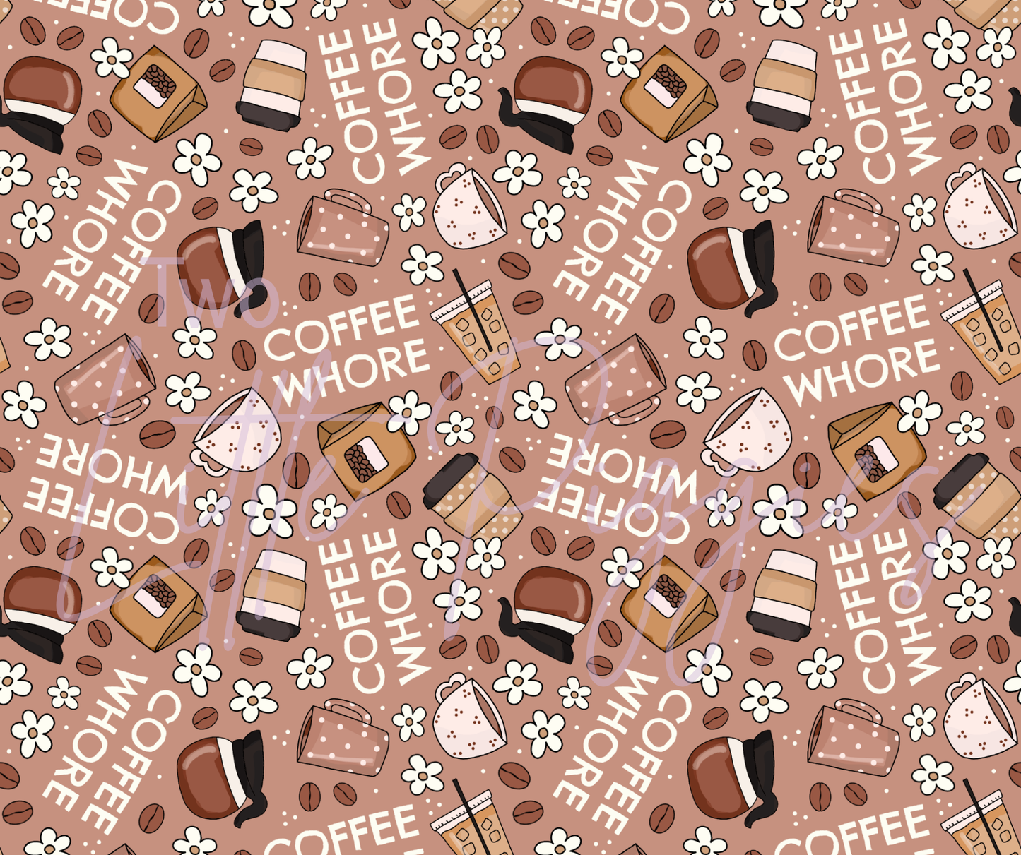 Printed Vinyl - Coffee Whore