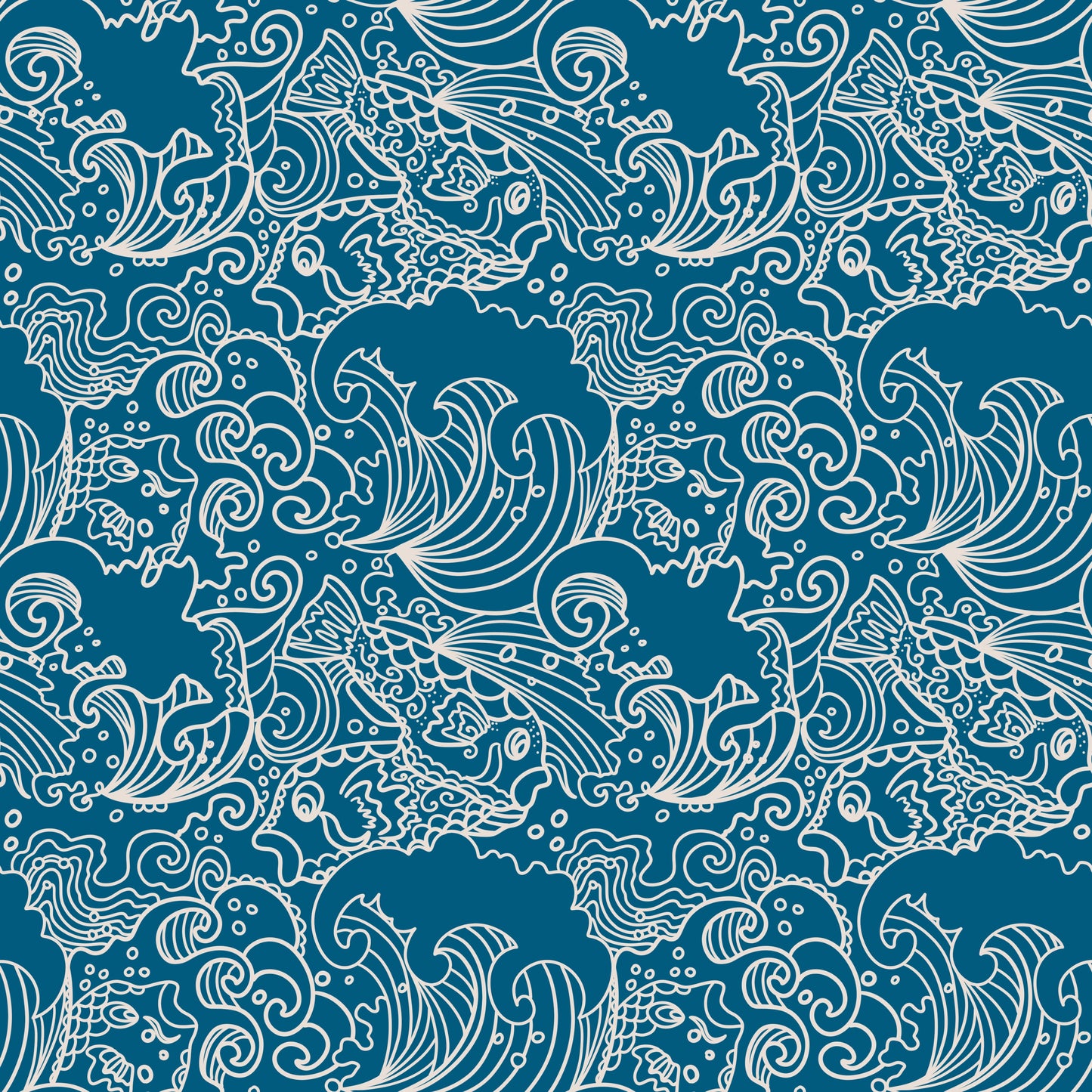 Printed Vinyl - Japanese Patterns