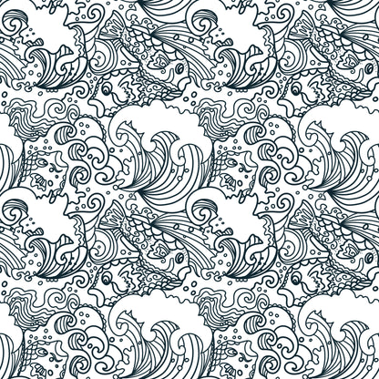 Printed Vinyl - Japanese Patterns