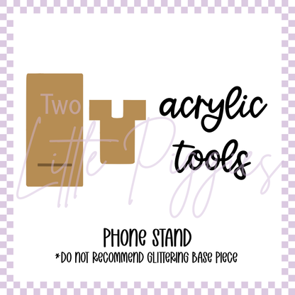 Acrylic Blank - Phone Stand