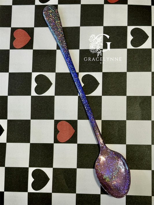 Custom Glitter Spoon