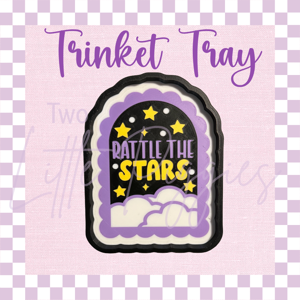 3D Printed - Trinket Tray - Rattle the Stars