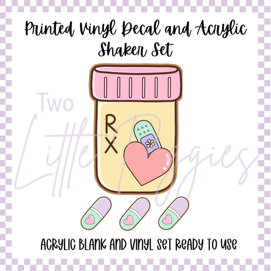 Acrylic Blank & Shaker Set - RX